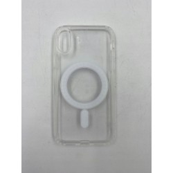 Etui magnetyczne Yoedge Clear do iPhone'a X/XS z wbudowanymi magnesami