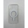 Etui magnetyczne Yoedge Clear do iPhone'a X/XS z wbudowanymi magnesami