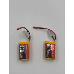 SUNPADOW 7,4 V 2S akumulator Lipo 25C 900 mAh z wtyczką JST do samolotów RC