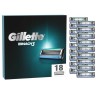 Gillette Ostrza Gillette Mach 3 18 wymiennych żyletek do golenia 3 ostrza