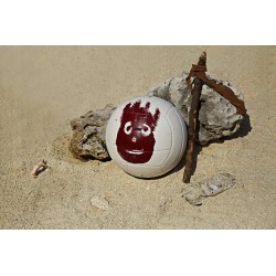 Outlet Mr Wilson CAST AWAY MINI piłka do siatkówki 18 panelowa konstrukcja