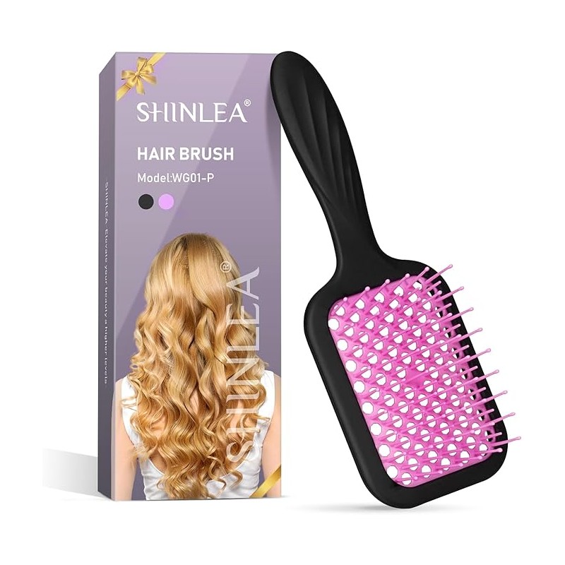 SHINLEA Szczotka do rozczesywania włosów do masażu skóry głowy wentylowana