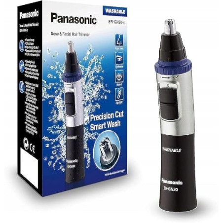 Outlet Panasonic ER-GN30-K503 Trymer do Nosa i Uszu 40 min czasu pracy