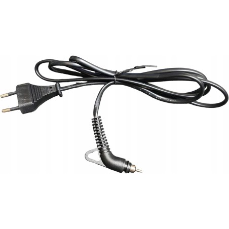 Outlet YOURSPARES kabel do prostownic i lokówek przewodowy czarny