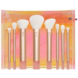 REAL TECHNIQUES The Wanderer zestaw pędzli do makijażu 8 pędzli z torbą