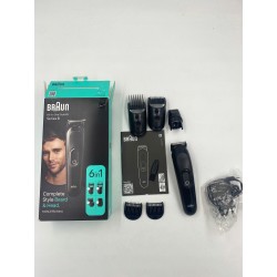 Maszynka do strzyżenia brody Braun Series 3 Trymer do Brody Czarny 6 w 1