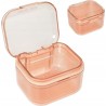 Pojemnik na protezy i nakładki ortodontyczne z sitkiem box 8×7,3×5,5 cm