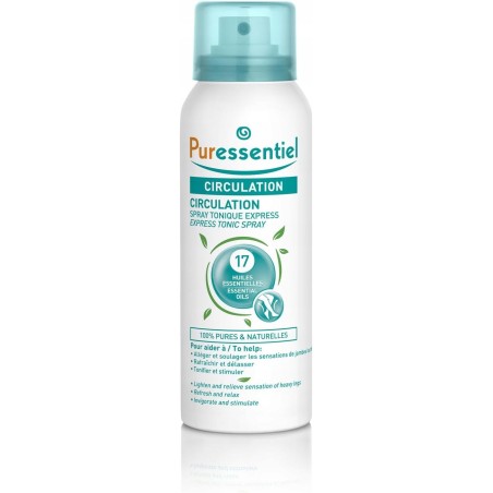 Puressentiel Spray Express tonik na zmęczone i opuchnięte nogi 100 ml
