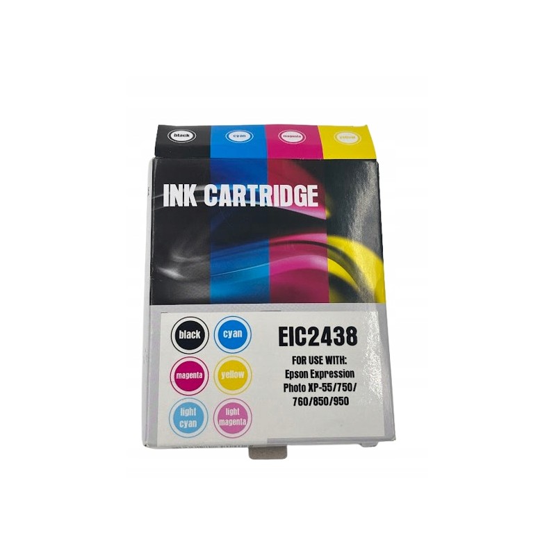 Ink cartridge EIC2438 Zestaw tuszów do drukarek Epson Expression Photo
