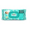 PAMPERS BABY DRY chusteczki nawilżające dla niemowląt PH 70 sztuk aloes