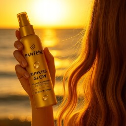 Pantene Pro-V SunKiss Glow Spray do włosów na lato, bez spłukiwania 200 ml