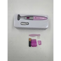 Outlet Trymer Braun FG1100 max czas pracy 120 min bateryjne do ciała różowy