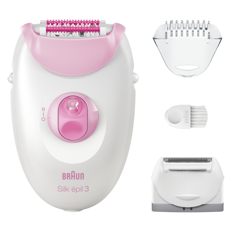 Depilator Braun Silk-épil 3-031 zasilanie przewodowe końcówki SoftLift Depilator Braun Silk-épil 3-031 zasilanie przewodowe końcówki SoftLift