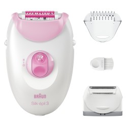 Depilator Braun Silk-épil 3-031 zasilanie przewodowe końcówki SoftLift