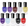 Nowy zestaw lakierów do paznokci 10 butelek nietoksycznych szybkoschnących