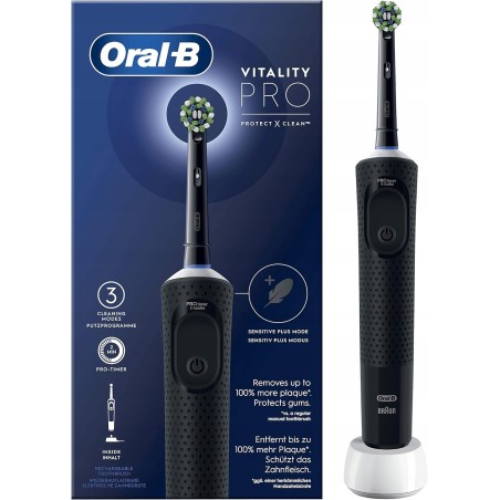 Outlet Elektryczna szczoteczka do zębów czarna Oral-B pro Vitality czarna