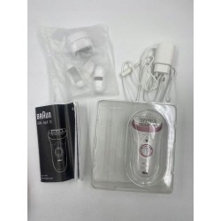 USZKODZONY Depilator Braun Silk-épil 9 dla kobiet do usuwania włosów OPIS