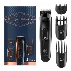 Maszynka do strzyżenia trymer brody Królewski Gillette King C 3nasadki