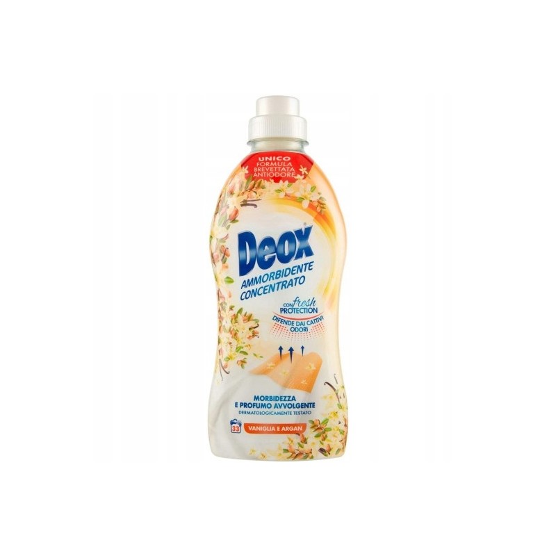 DEOX Koncentrat zmiękczający do prania o zapachu wanilii 660ml 33 prania