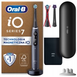 USZKODZONA ORAL-B iO Series 7N Szczoteczka Magnetyczna Czarna OPIS