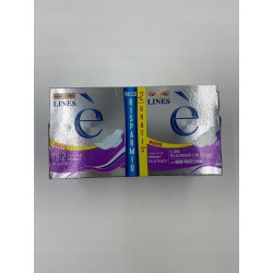 Lines E' Doppio LUNGO Popaski chłonne z skrzydełkami 18+2 szybko wchłaniają