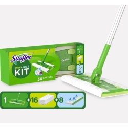 Outlet Mop płaski Swiffer szerokość wkładu 29 cm skuteczny lekki poręczny