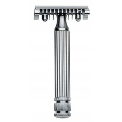 Fatip maszynka do golenia na żyletki niklowana mała 80 g srebrna