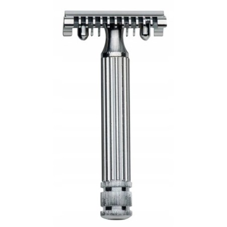 Fatip maszynka do golenia na żyletki niklowana mała 80 g srebrna