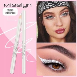Misslyn kredka do makijażu oczu biała nie rozmazująca się intensywna
