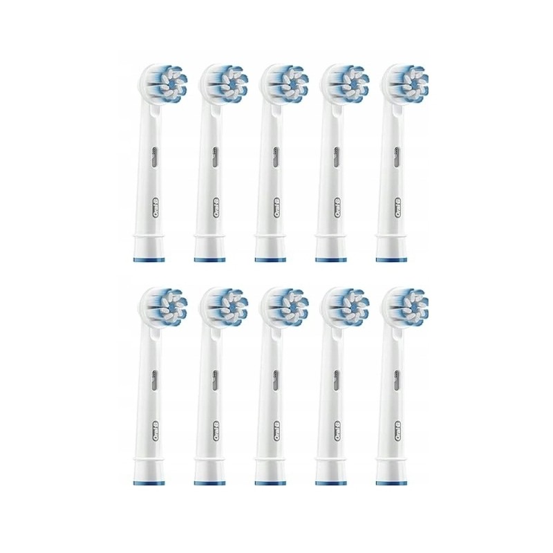 Końcówki do szczoteczki Oral-B Sensitive Clean White 10 sztuk białe
