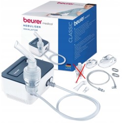 Outlet BEURER IH 16 INHALATOR Z TECHNOLOGIĄ SPRĘŻONEGO POWIETRZA kompaktowy