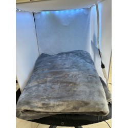Outlet Koc elektryczny Imetec Adapto Velvet 16775 150x95 cm polar OPIS