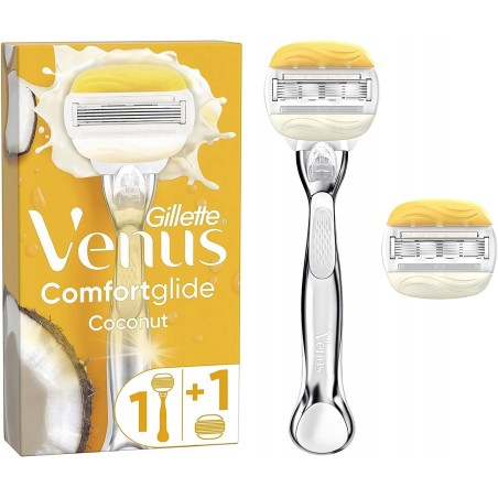 Maszynka do golenia dla kobiet Venus Deluxe Comfortglide z dwoma wkładami