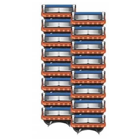 Gillette Fusion5 Ostrza do golenia dla mężczyzn 16 sztuk 5 ostrzy