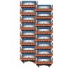Gillette Fusion5 Ostrza do golenia dla mężczyzn 16 sztuk 5 ostrzy