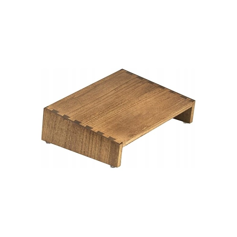 KIRIGEN Drewniany podnóżek do biurka podstawka 40 cm x 30 cm x 11,5 cm KIRIGEN Drewniany podnóżek do biurka podstawka 40 cm x 30 cm x 11,5 cm