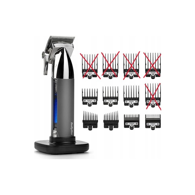 USZKODZONA Maszynka do strzyżenia BaByliss Super-X Metal E996E OPIS