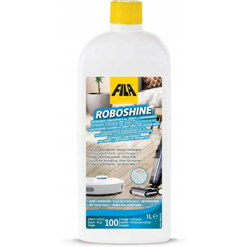FILA Surface Care Solutions ROBOSHINE Detergent do robotów odkurzających