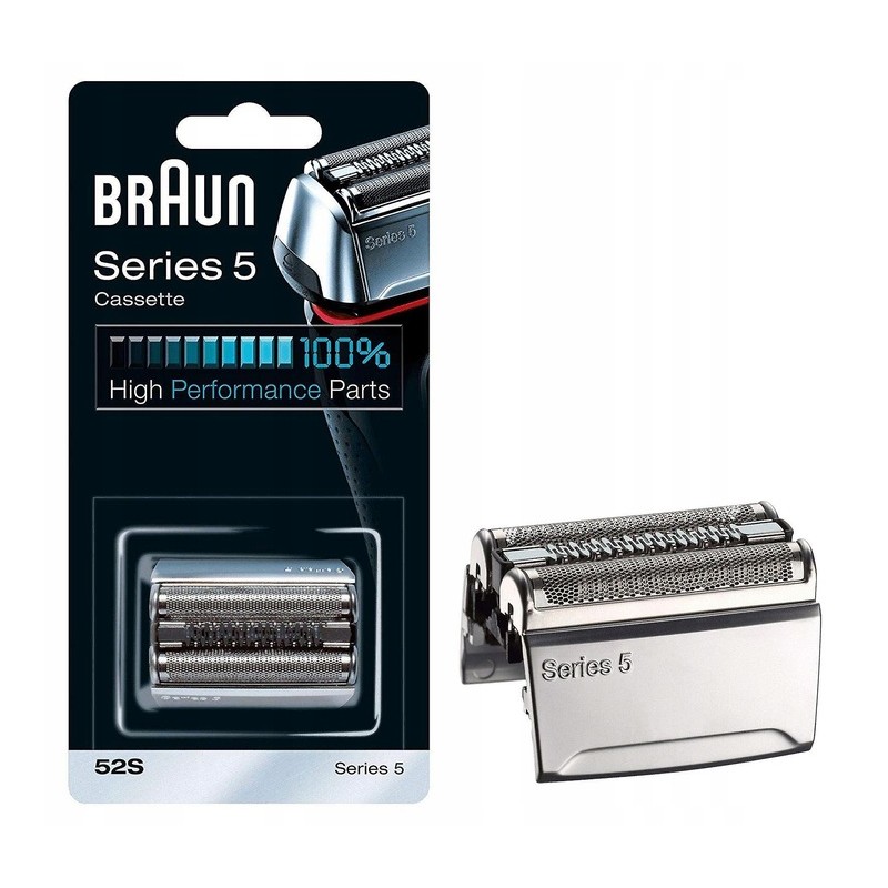 Braun wymienna głowica golarki 52S do golarki elektrycznej Braun serii 5 Braun wymienna głowica golarki 52S do golarki elektrycznej Braun serii 5