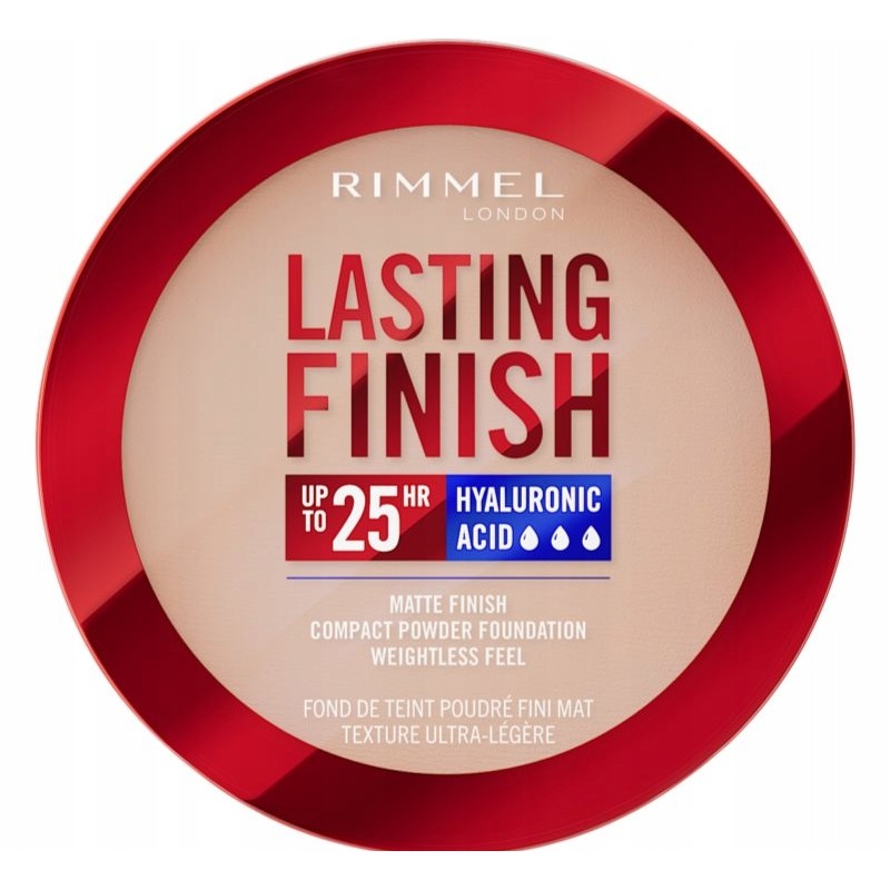 Rimmel Lasting Finish 25H puder w kompakcie SPF 20 odcień 004 Rose Ivory 7