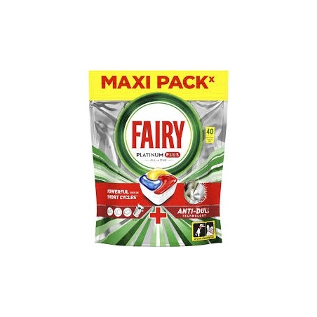 Kapsułki do zmywarki Fairy All in One Platinum Plus 40 sztuk