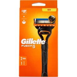 Golarka męska Gillette Fusion5 rączka i 2 wkłady z 5 precyzyjnymi ostrzami