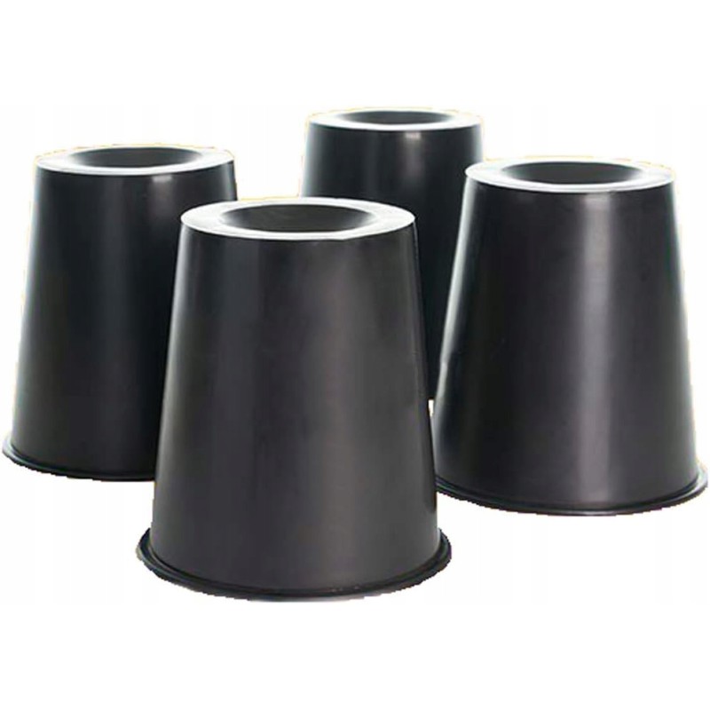 Outlet Stożkowe podwyższenia do krzeseł i łóżek zestaw 4 sztuki 15x7x15 cm Outlet Stożkowe podwyższenia do krzeseł i łóżek zestaw 4 sztuki 15x7x15 cm