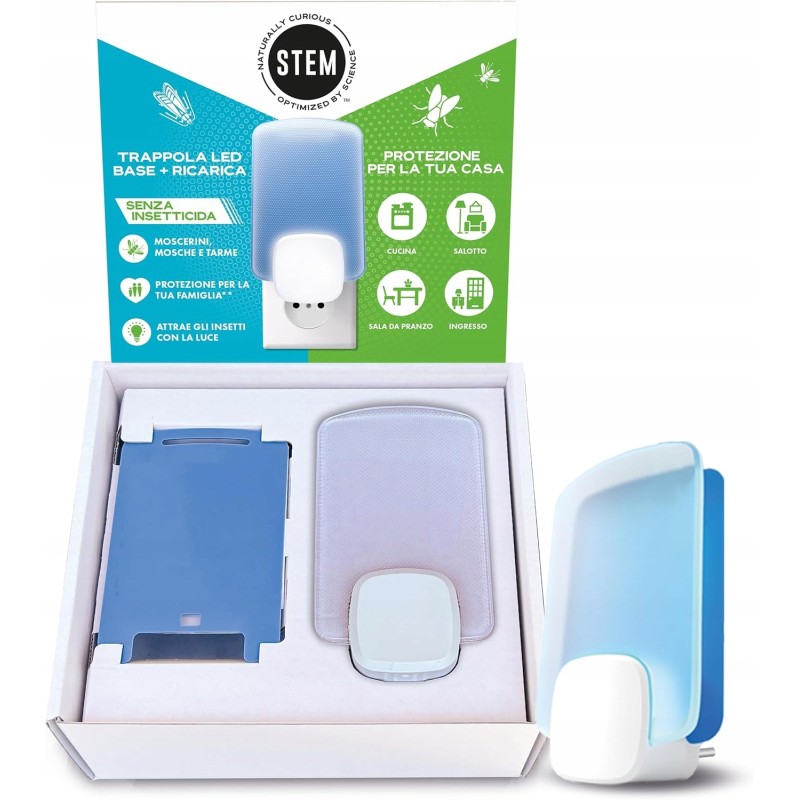 Outlet LED-owa Pułapka przeciwko komarom muchom SC Johnson światło UV