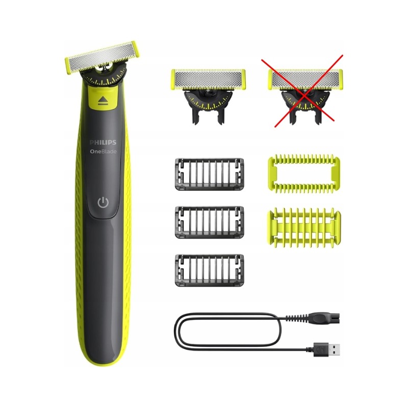 Outlet Philips OneBlade 360 QP2824/31 Hybrydowa Golarka do Twarzy i Ciała