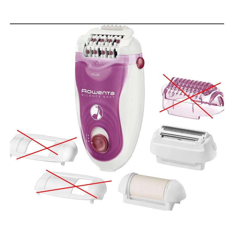 Outlet Depilator Rowenta EP5660E0 zasilanie sieciowe regulacja prędkości