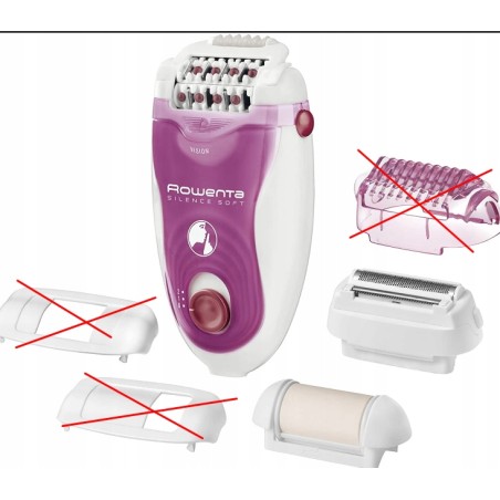 Outlet Depilator Rowenta EP5660E0 zasilanie sieciowe regulacja prędkości