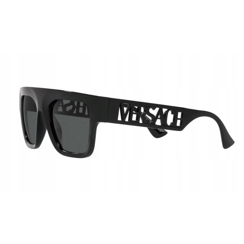 Versace Okulary przeciwsłoneczne ROCK ICONS VE 4430U męskie czarne Versace Okulary przeciwsłoneczne ROCK ICONS VE 4430U męskie czarne