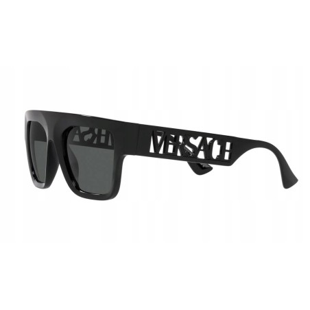 Versace Okulary przeciwsłoneczne ROCK ICONS VE 4430U męskie czarne