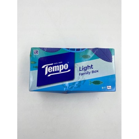 Tempo Chusteczki papierowe 8 pudełek po 120 jednorazowych chusteczek